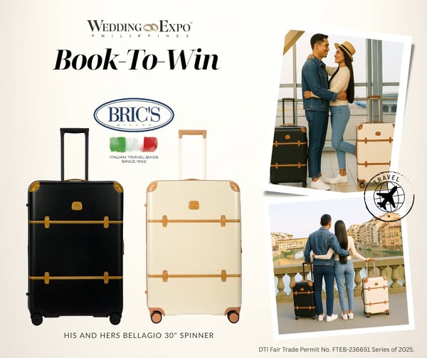 luggage brics promo bridal fair