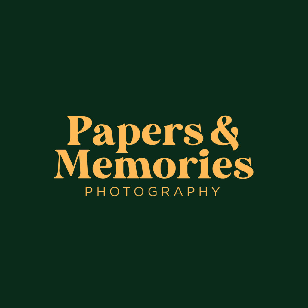 papers & memories bridal fair logo