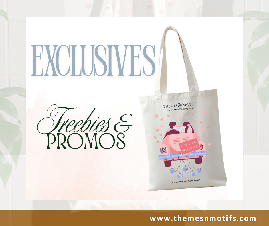 freebies promos bridal fair